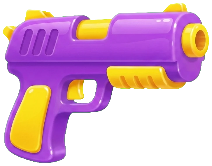 Purple Burst toy blaster