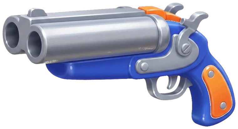 Double-barrel Shotgun toy blaster